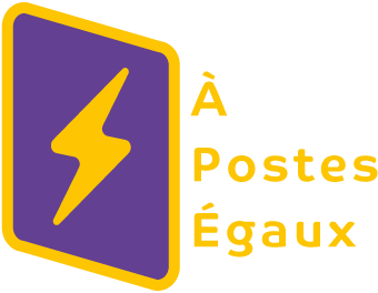 Logo du projet nommé À Postes Égaux