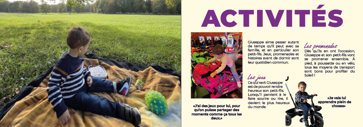 Seconde version des pages de mon sénior