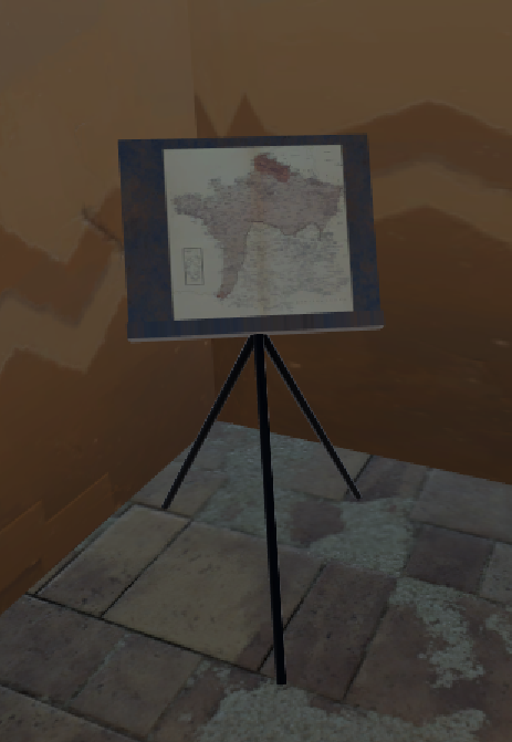 Pupitre avec textures faites sur Unity